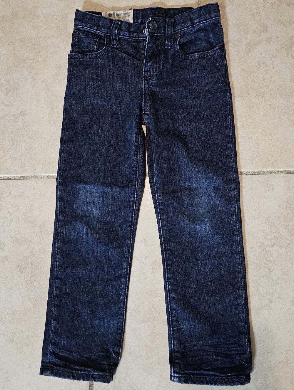 Polo Ralph Lauren Blue Straight 5-pocket Jeans for Kids Size 5